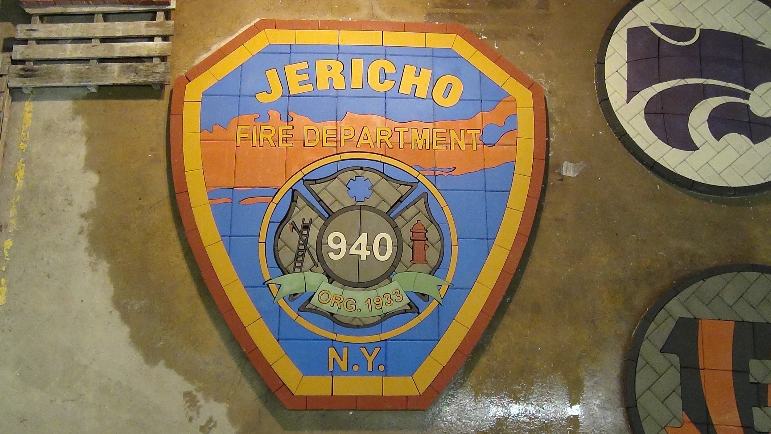 Jericho, NY Fire Department Pave Art