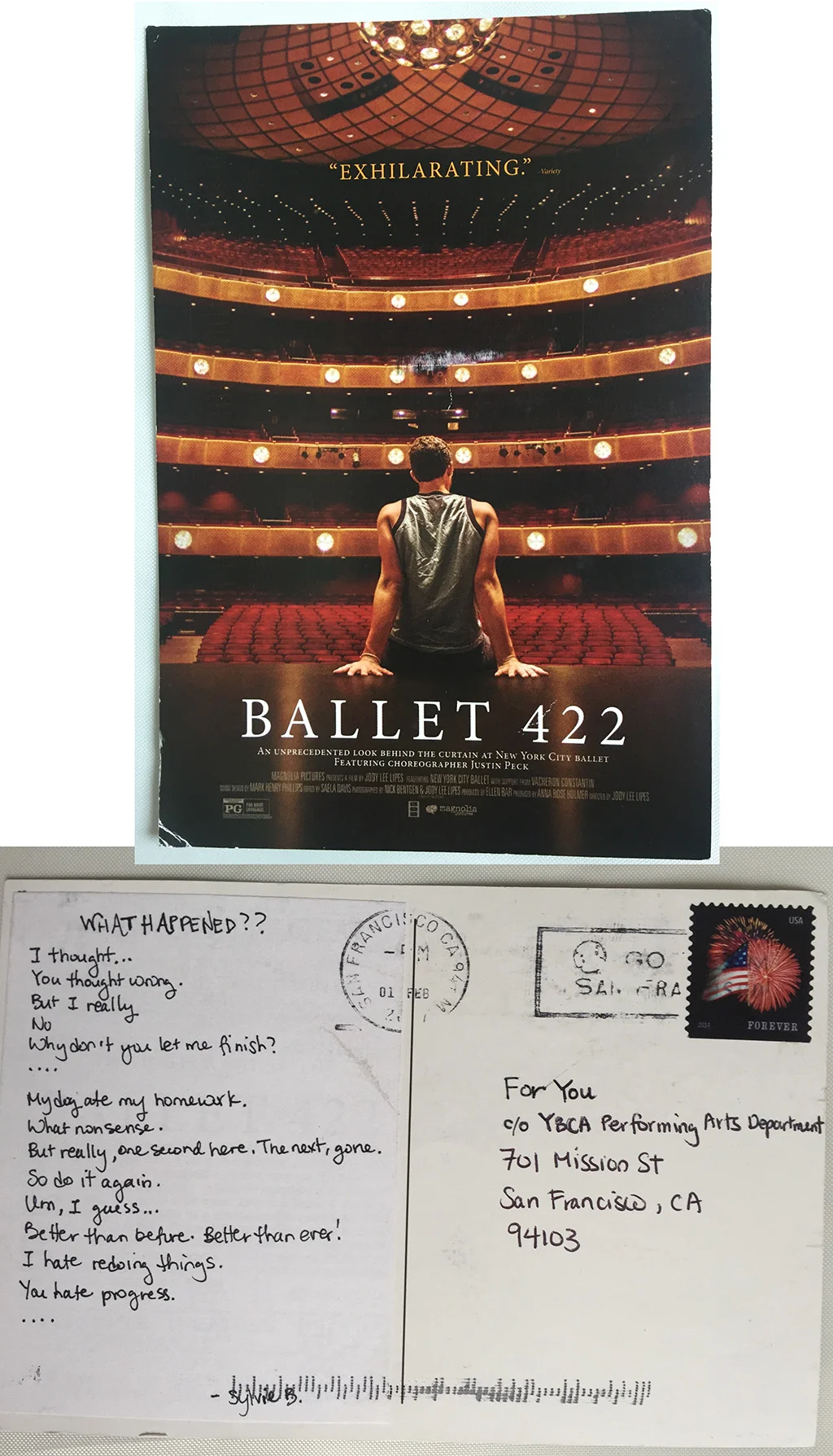Sylvie / Postcard 