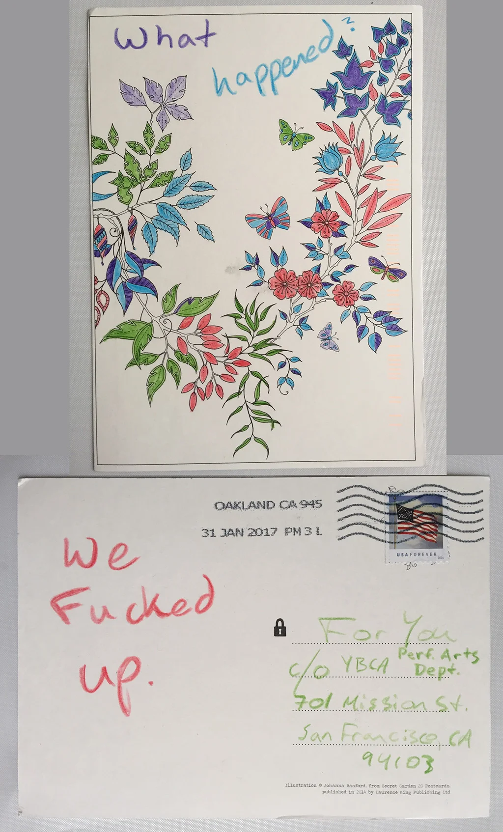 Mariah / Postcard