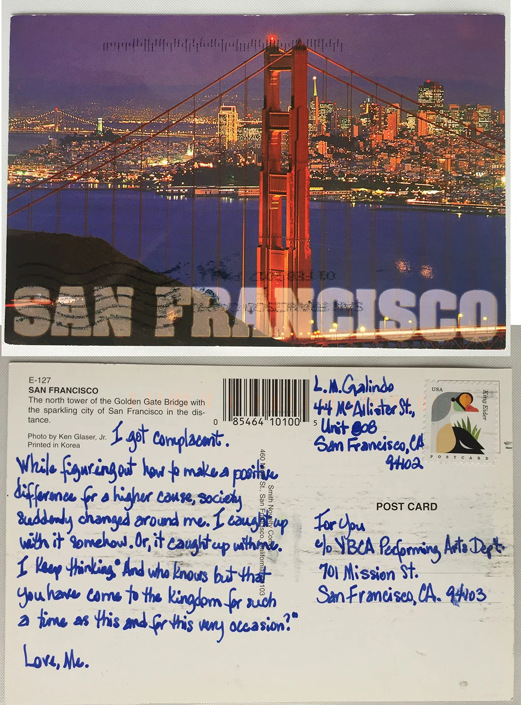 L. Margarita / Postcard