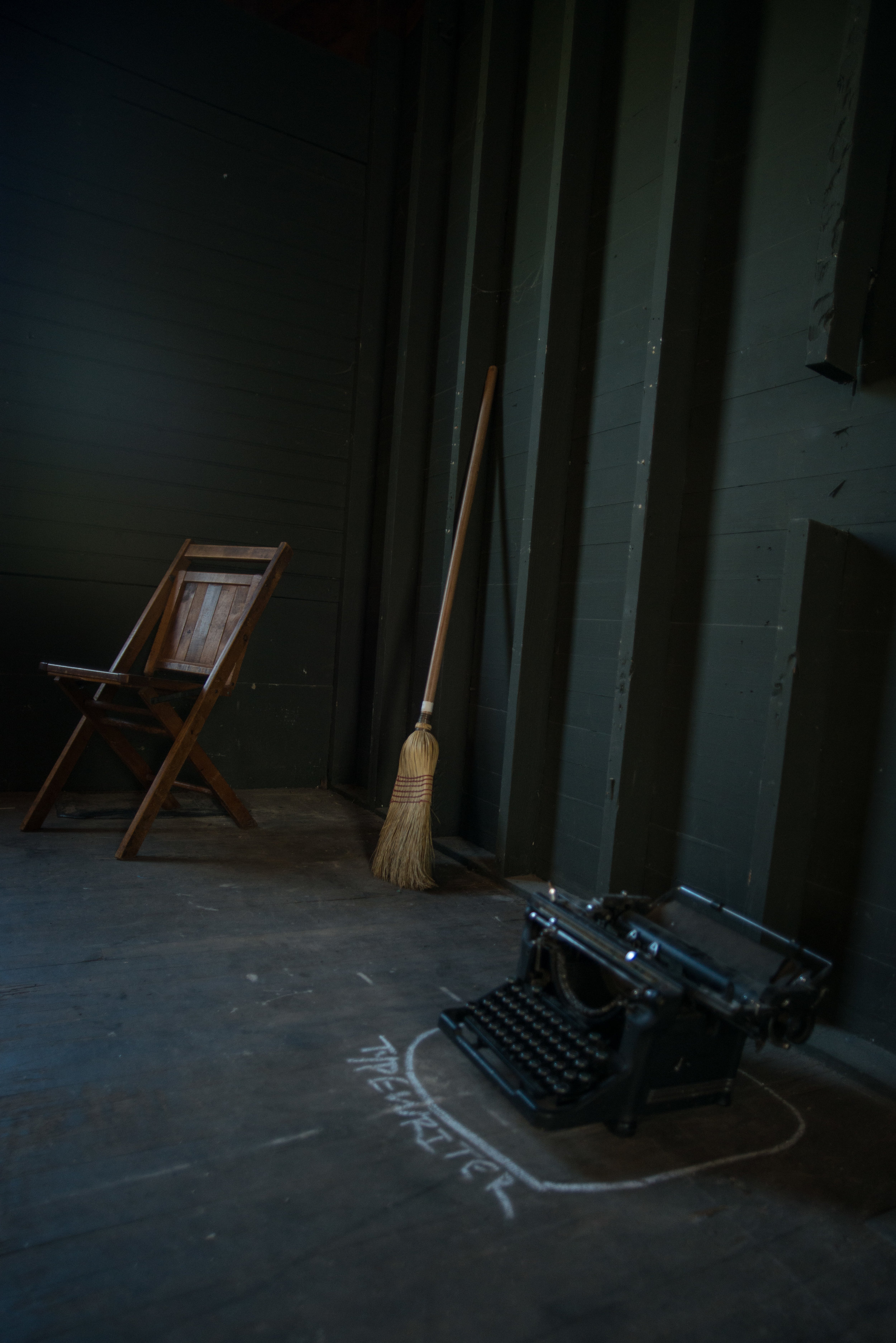 A typewriter. Photo by: Robbie Sweeny