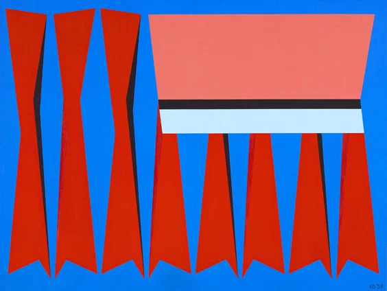 Red, Blue, Pink