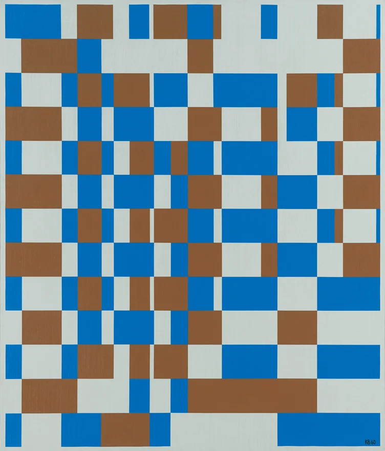 Bars: Blue, Brown, White