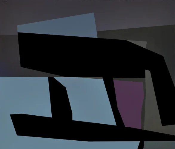 #11 , 1963 oil on canvas 44 x 52 inches; 111.8 x 132.1 centimeters