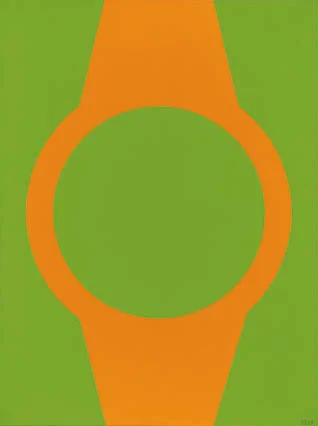 #26 , 1964 oil on canvas 51 x 38 inches; 129.5 x 96.5 centimeters