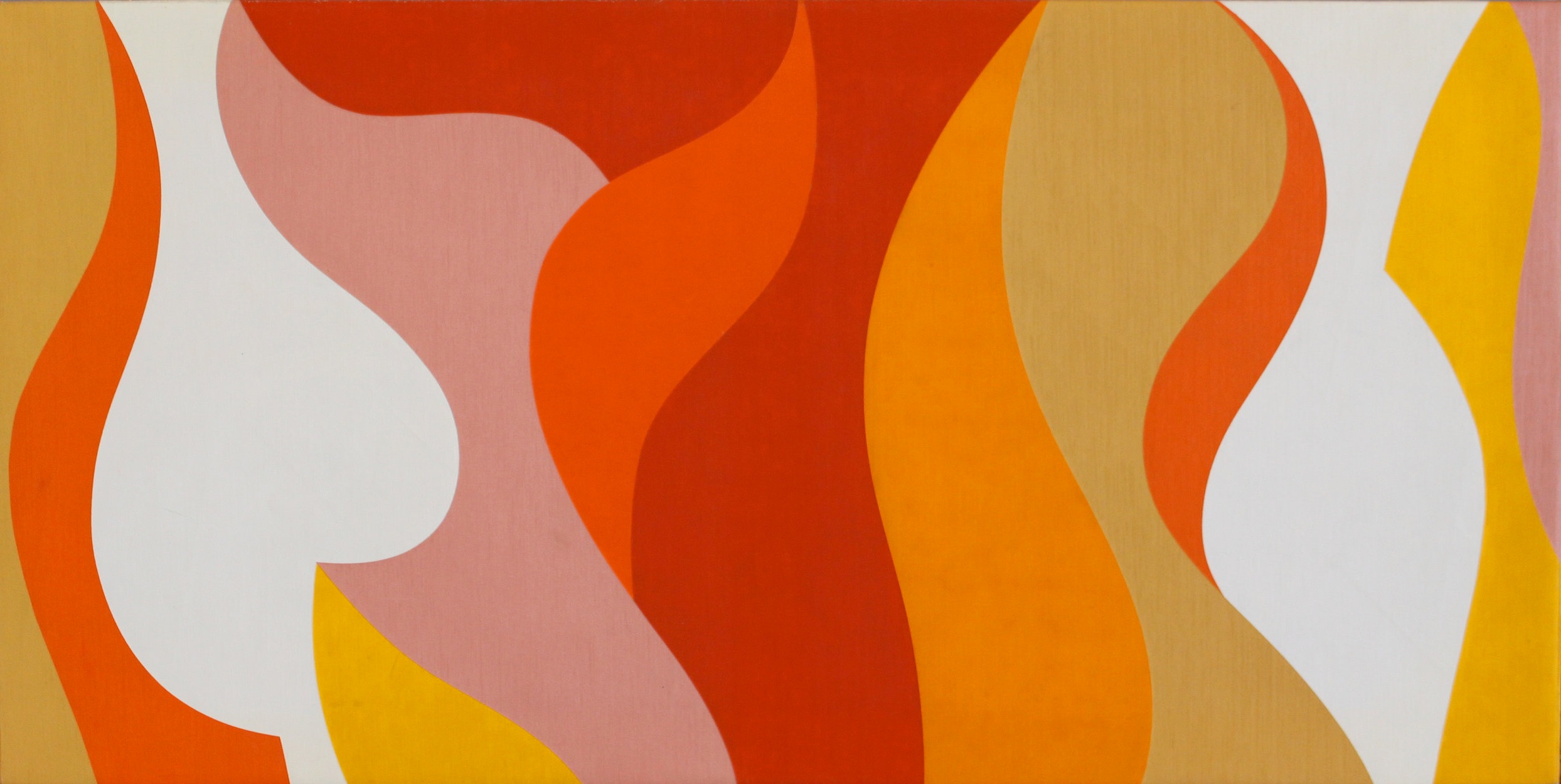 #30 , 1965 oil on canvas 25 1/2 x 51 inches; 65 x 130 centimeters