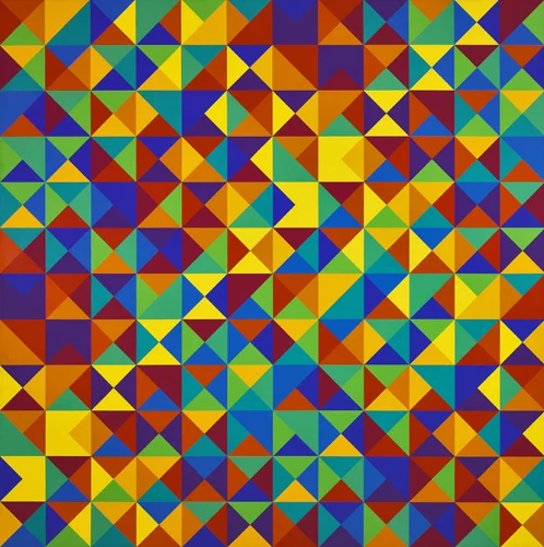 #20 , 1970 oil on canvas 68 x 68 inches; 172.7 x 172.7 centimeters