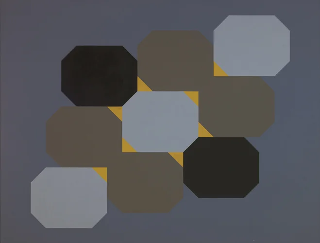 #16 , 1979 oil on canvas 48 x 63 inches; 121.9 x 160 centimeters