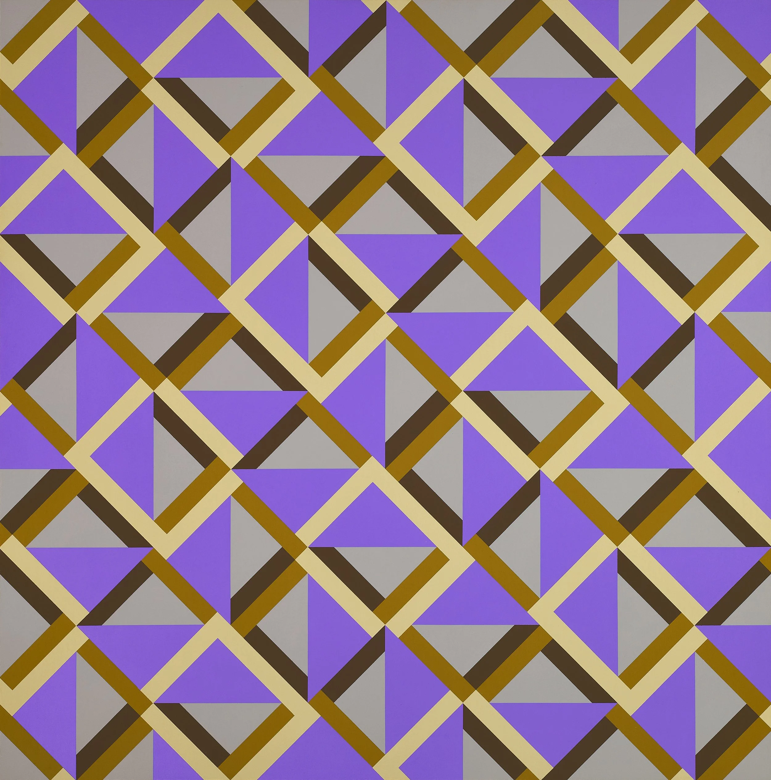 #5 , 1982 oil on canvas 60 x 60 inches; 152.4 x 152.4 centimeters