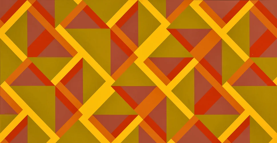 #11 , 1984 oil on canvas 30 x 60 inches; 76.2 x 152.4 centimeters