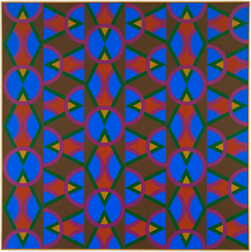 #11 , 1985 oil on canvas 60 x 60 inches; 152.4 x 152.4 centimeters