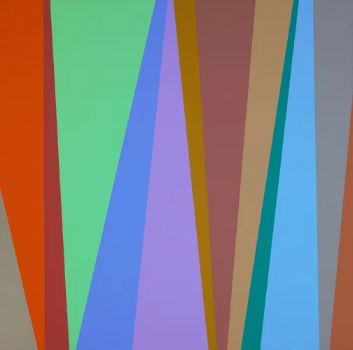 #3 , 1995 oil on canvas 48 x 48 inches; 121.9 x 121.9 centimeters