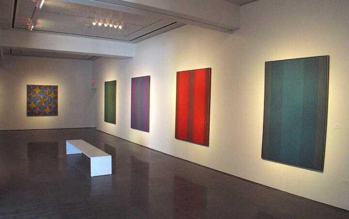   The Vibrant Edge: Paintings of Karl Benjamin from the 1960’s, 70’s and 80’s , Oceanside Museum of Art, 2008 