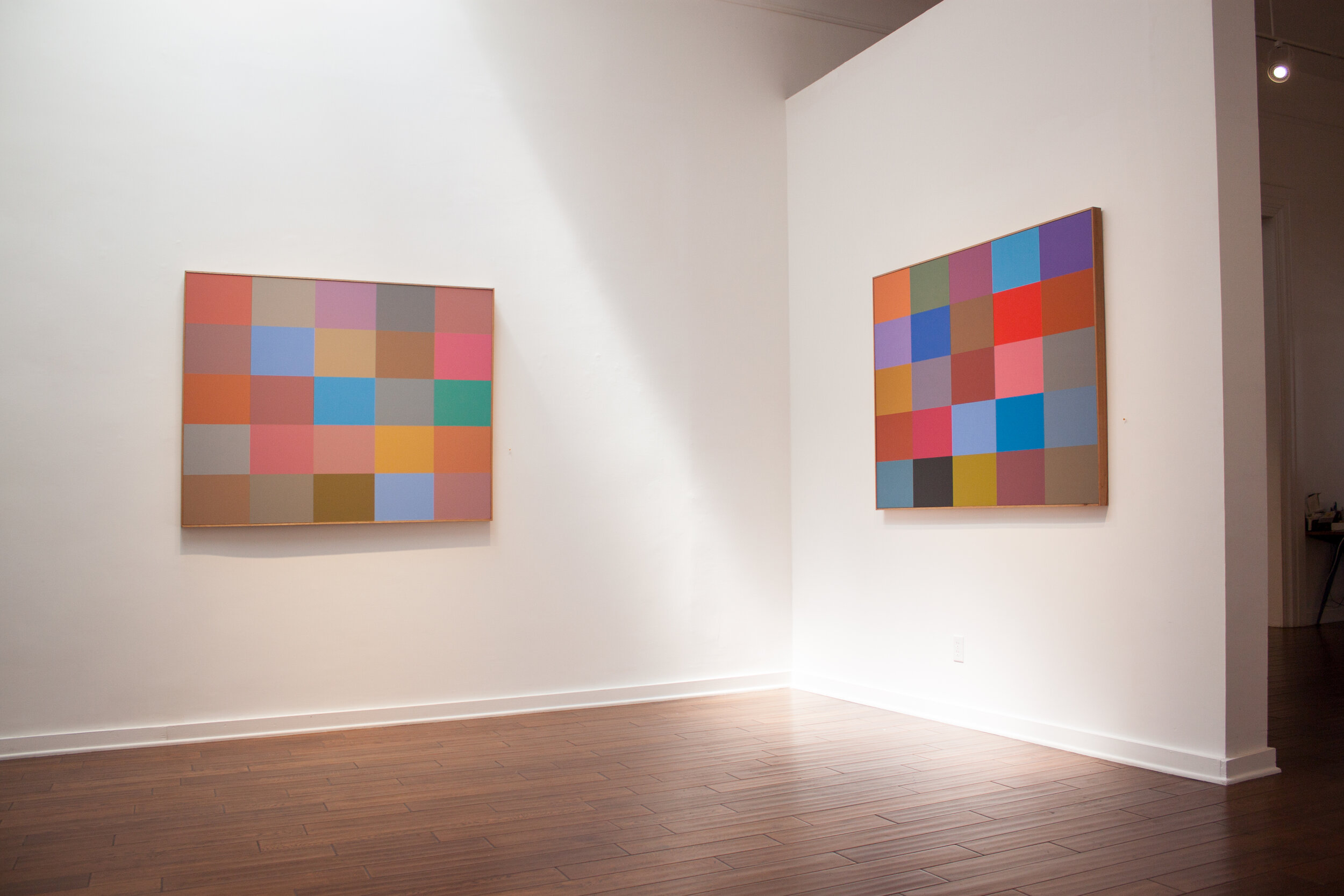   Karl Benjamin – The Late Paintings , Louis Stern Fine Arts, 2014 