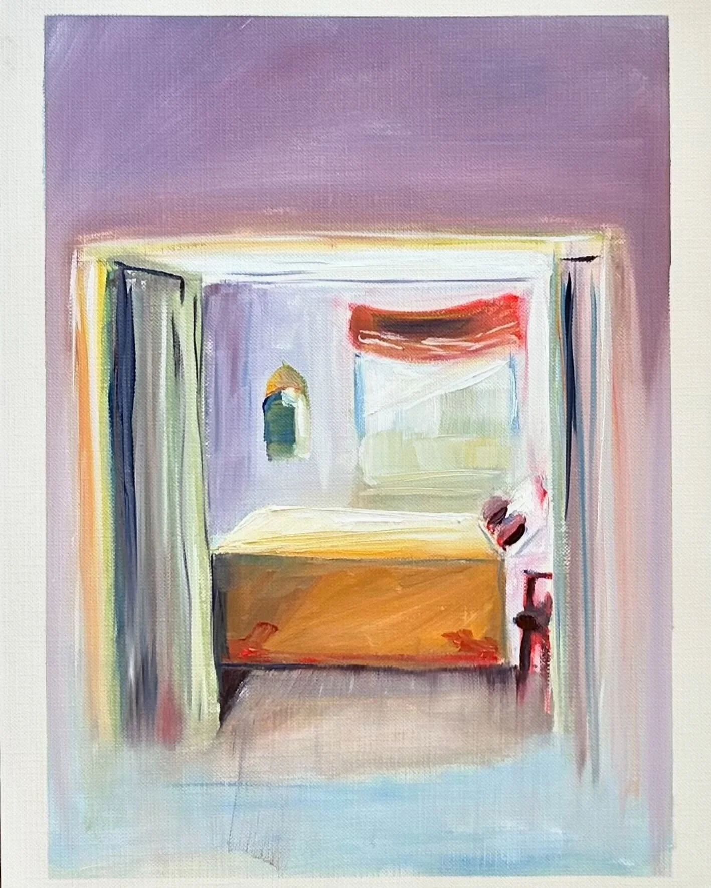 @roomportraitclub, oil on canvas paper 

#oilpainting #interiordesign #wallart #roomdecor #painting #instaart