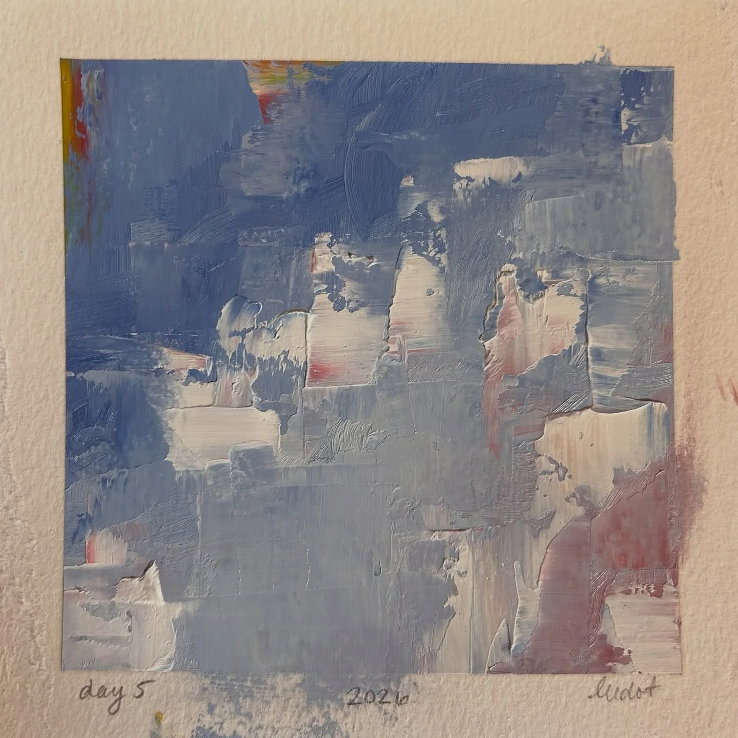 day 5 of #the100dayproject 

Tarot card pulled: Queen of Swords

Love a queen. The way she looks sideways, out at her subjects, straight up with power. Sitting with ease, beautiful blue sky, and clouds in the background. Peaceful.

This card feels li