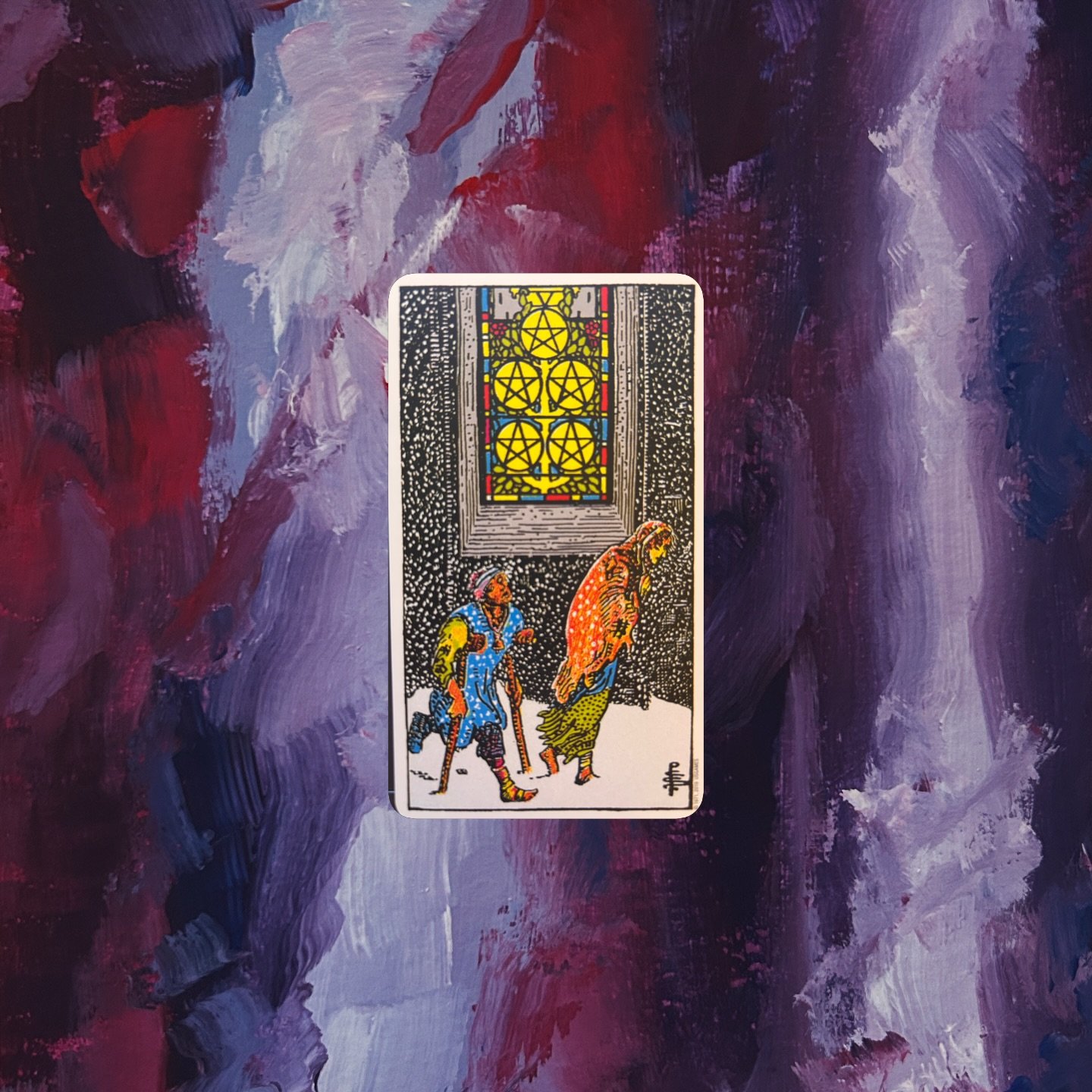day 55 of #the100dayproject

Tarot card pulled: Five of Pentacles

My reflection: Third time getting this card, and immediately after such a positive card. Temporary challenges; getting through the hard; feeling of burnout. The up and down of the car