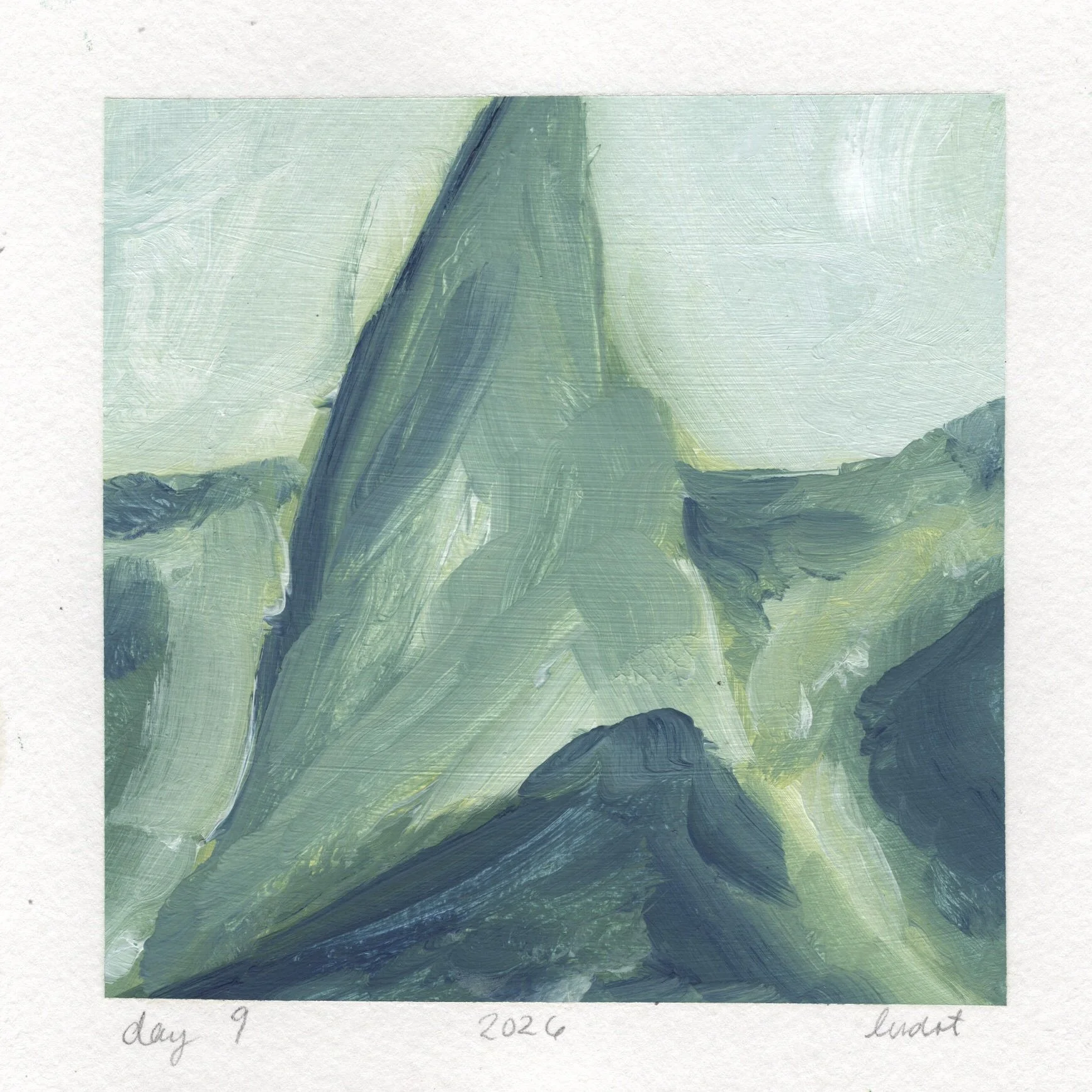 tarot abstract - day 9