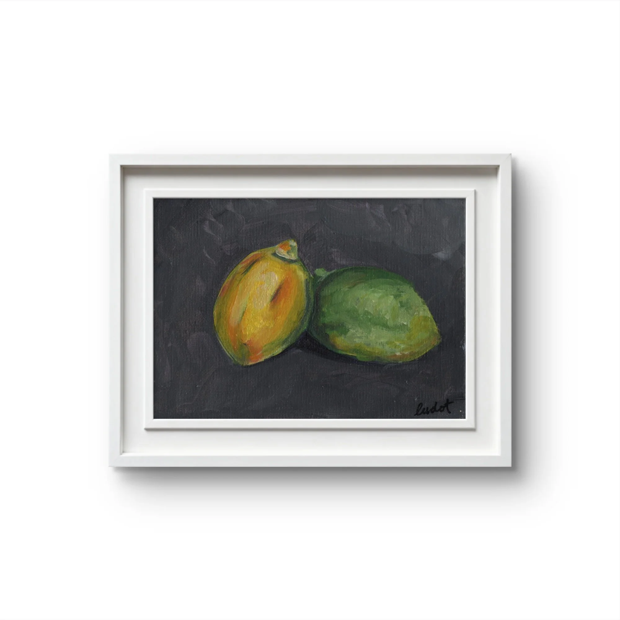 small study - lemon and lime