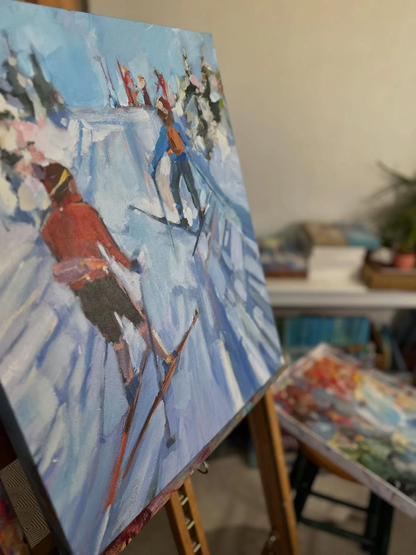 I&rsquo;m never popular for saying this, but it snowed here in October and I&rsquo;m not mad about it 🤷🏼&zwj;♀️❄️🎿

I&rsquo;m mentally getting decked out for winter days, but will be offering a bit from every season for the @acclaimedfineart ART S
