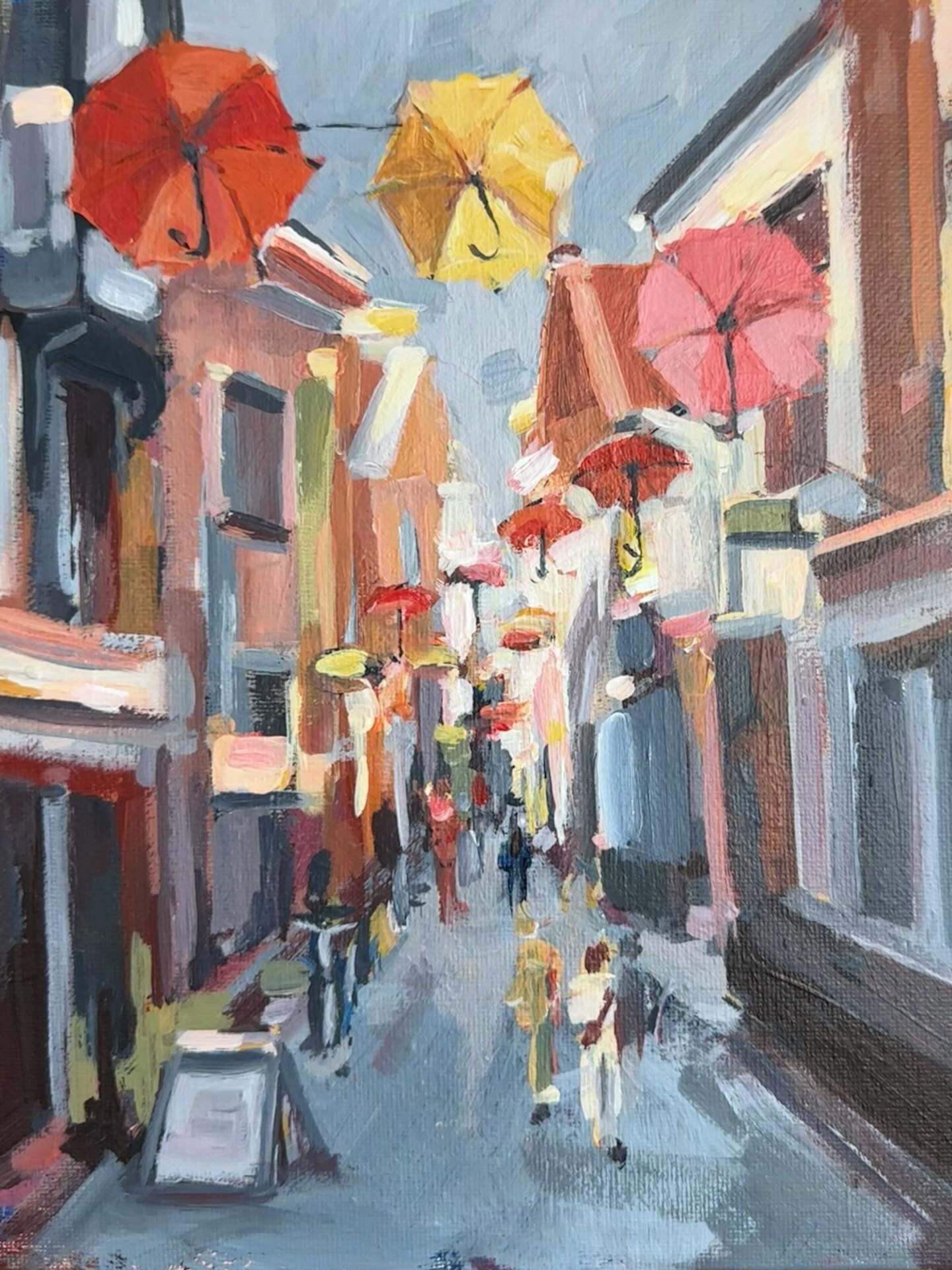 Day 3 of #30daysofcreativity 
Prompt: 3 colors only + white 

Tried the #zornpalette (or a close proximity to it), which I&rsquo;ll also use on my next figure painting: 

Cad red 
Yellow ochre 
Ivory black 
Titanium white 

Turns out 3 colors is quit