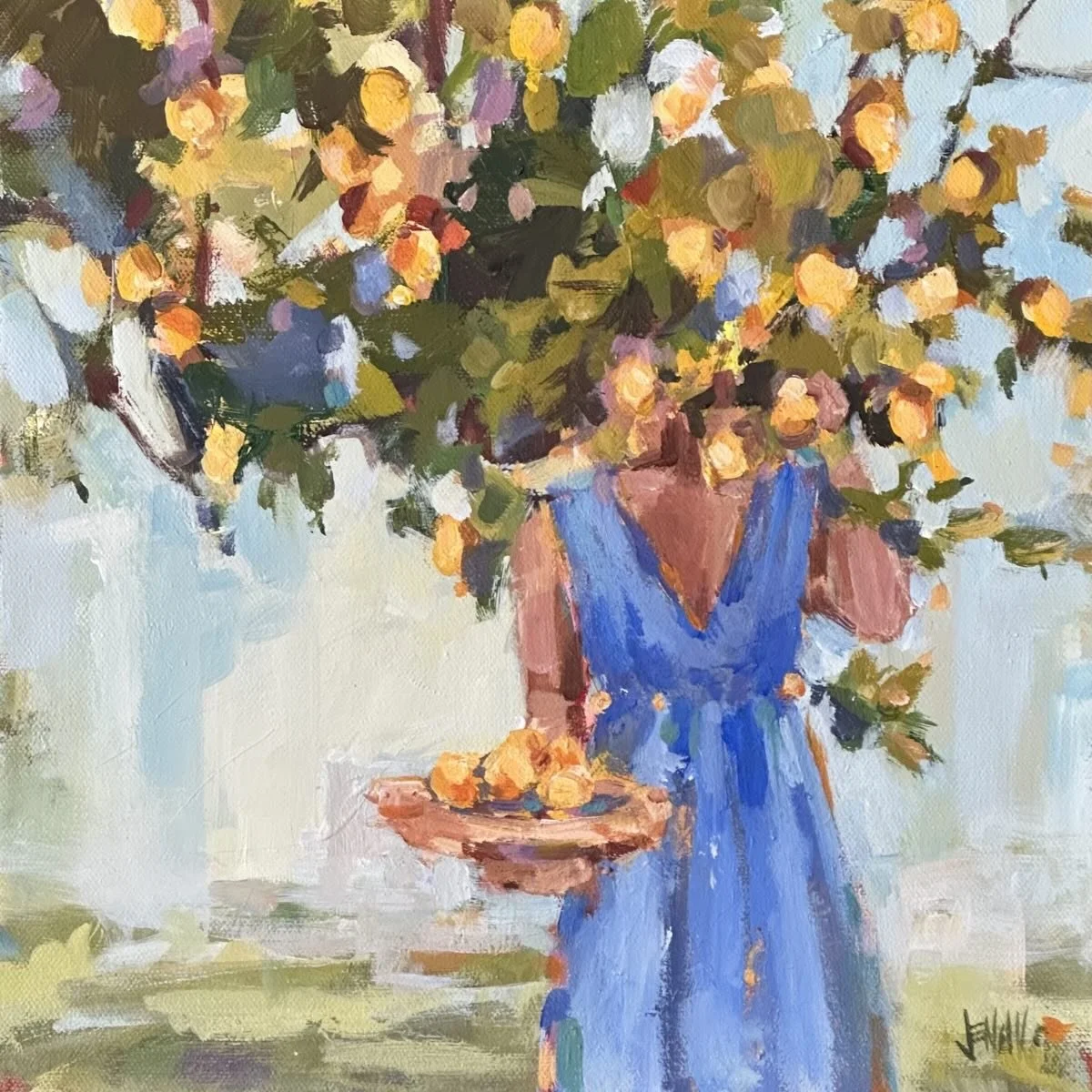 Lemons on parade 🍋

Coming from a place of abundance, however many lemons there are at one&rsquo;s disposal ✨💛

Next up for Trees @squarefootshow!
On TOMORROW, 
April 9 
6pm MT

#lemontree #makelemonade #abundantliving