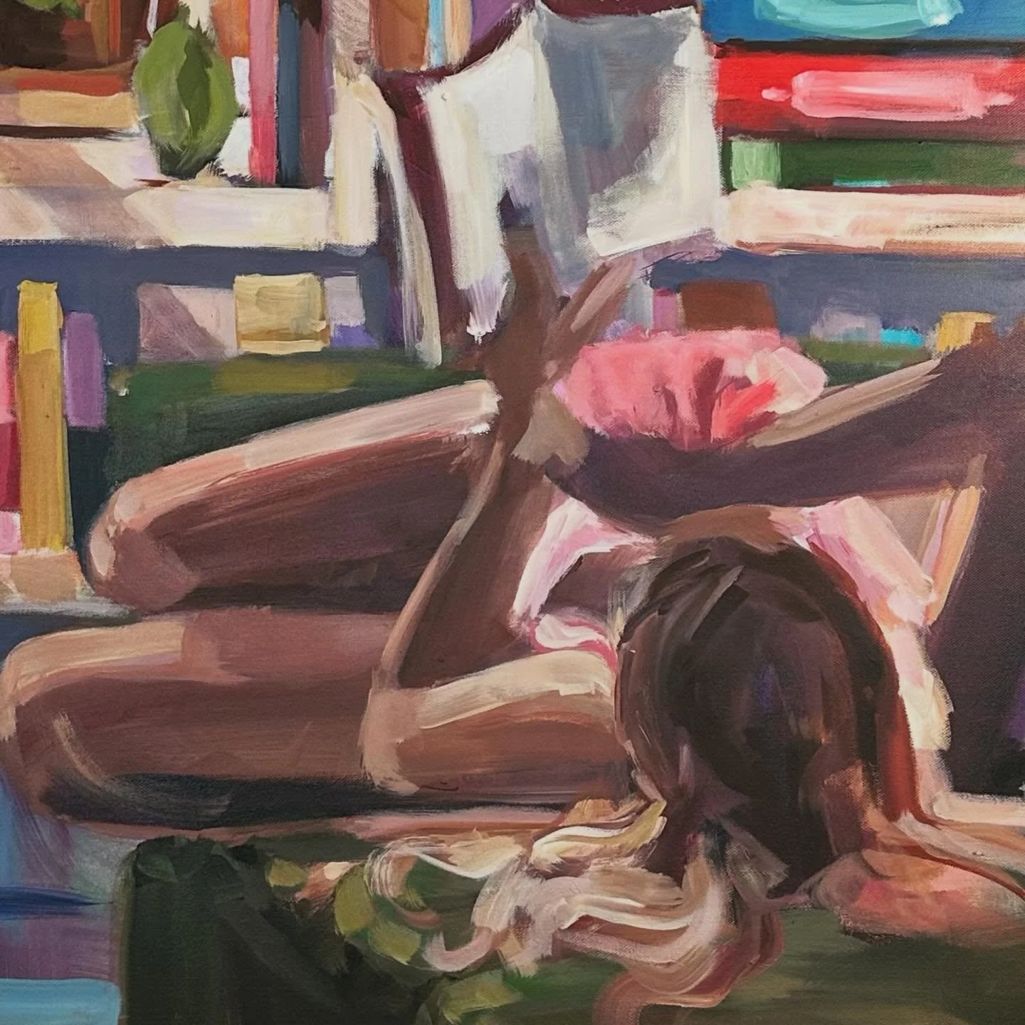 Everyday icons&hellip;

Been building large paintings- release coming soon ✨

Pieces of a 30x40 in progress- having fun mixing it up 💖

#ordinaryobjects #everydayicons #figurativepaintings