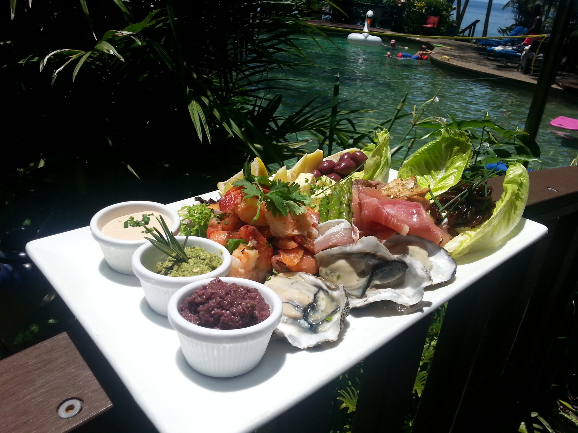 Poolside Lunch Platter by Chef John