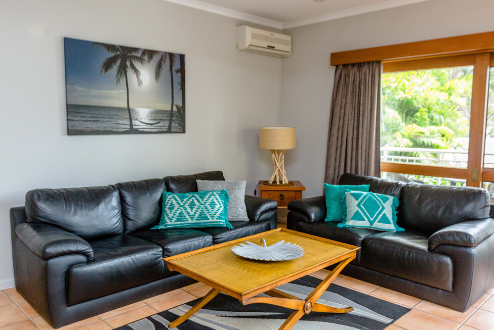 Garden View Apartment Lounge Room Port Douglas