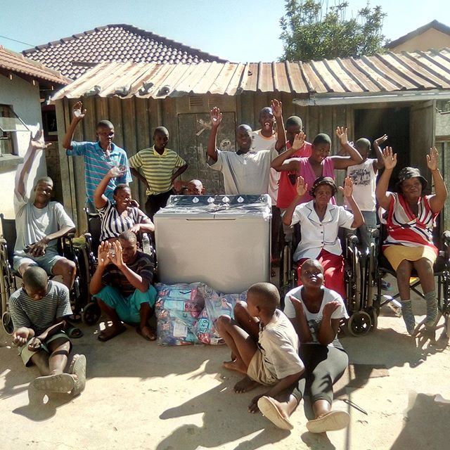 The Kindling Foundation also supports a disabled home in Dennilton South Africa. A home of 35 beautiful humans with severe disabilities that were abandoned by their families

Rose who runs the home was hand washing all the clothes, which you can appr