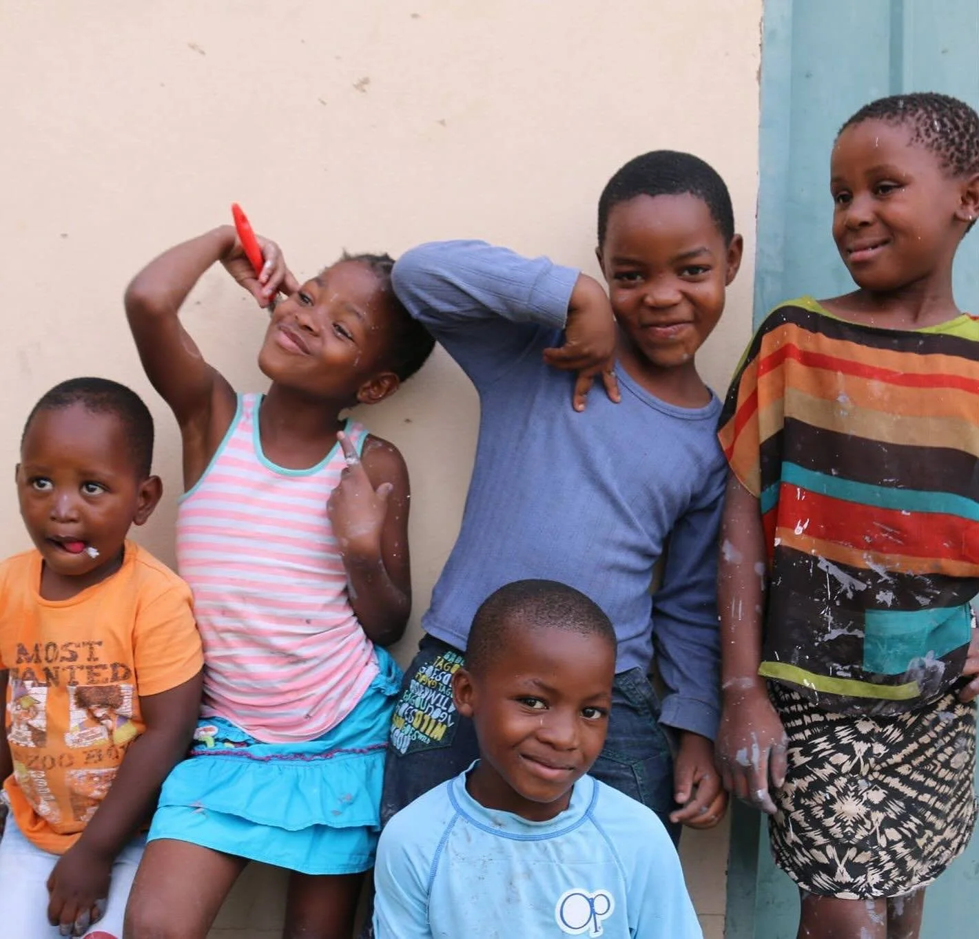 The beautiful children from Boksburg, South Africa. 
Your donations = their education.