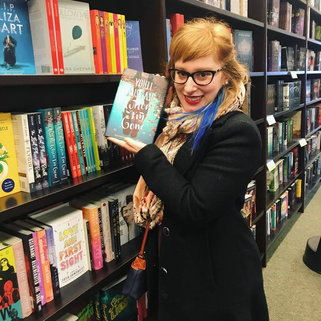 First in-the-wild book sighting at Barnes & Noble! I am 4'10" and was so relieved I could reach it.