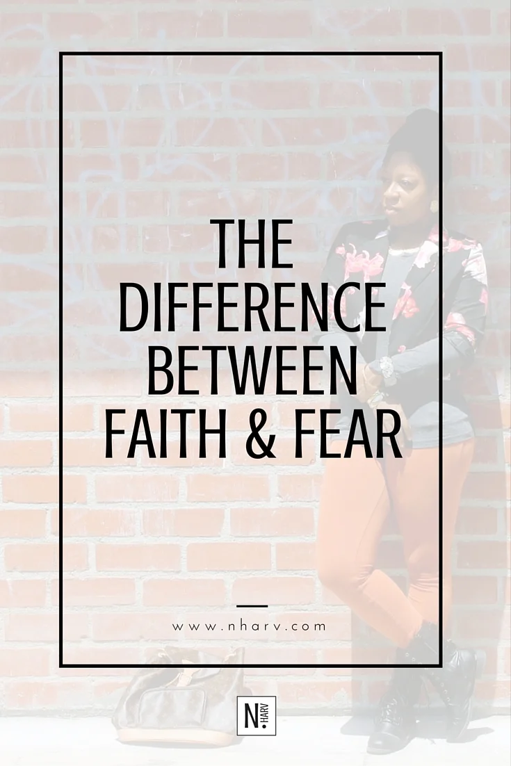 how to tell the difference between faith and fear
