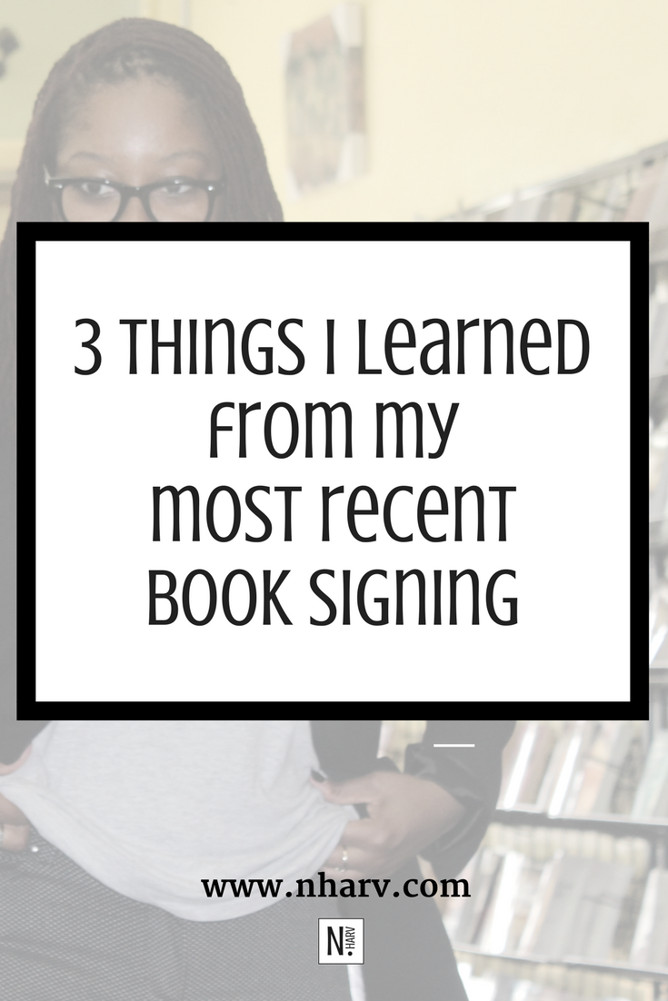 3 Things To Take Into Consideration When Having a Book Signing...