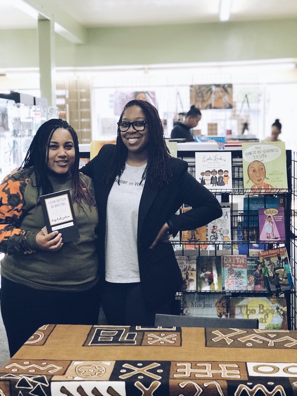 Nailah Harvey Book Signing with Tay.JPG