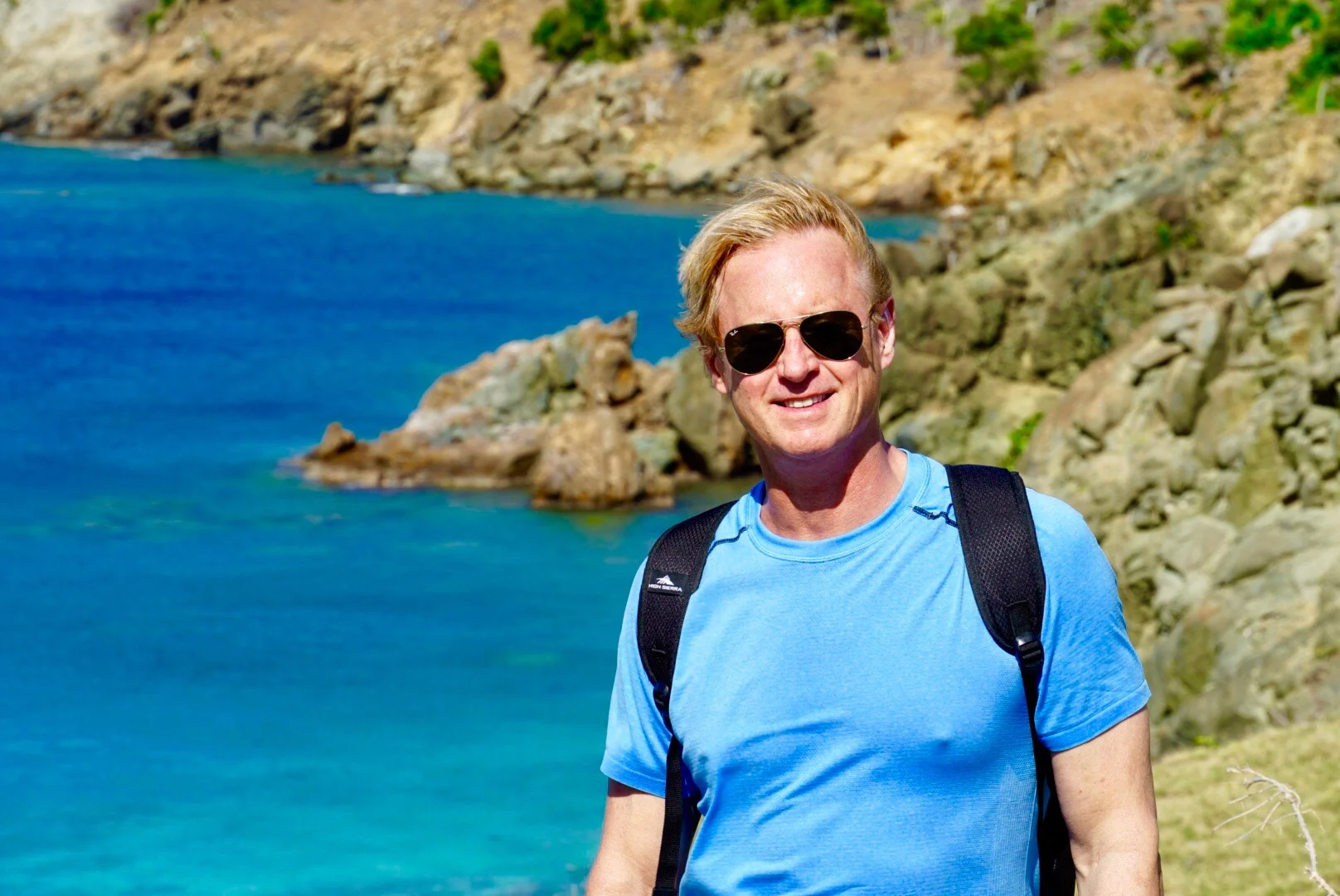 Hike to Colombier Beach
