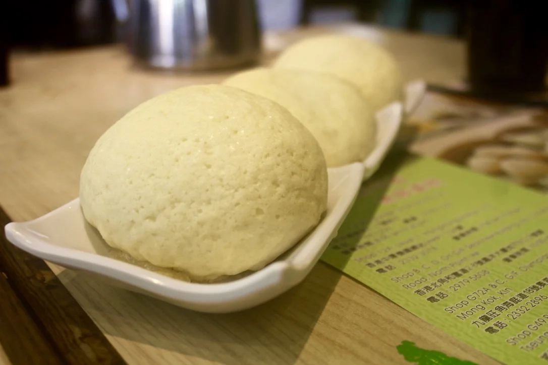 Pork buns at Tim Ho Wan