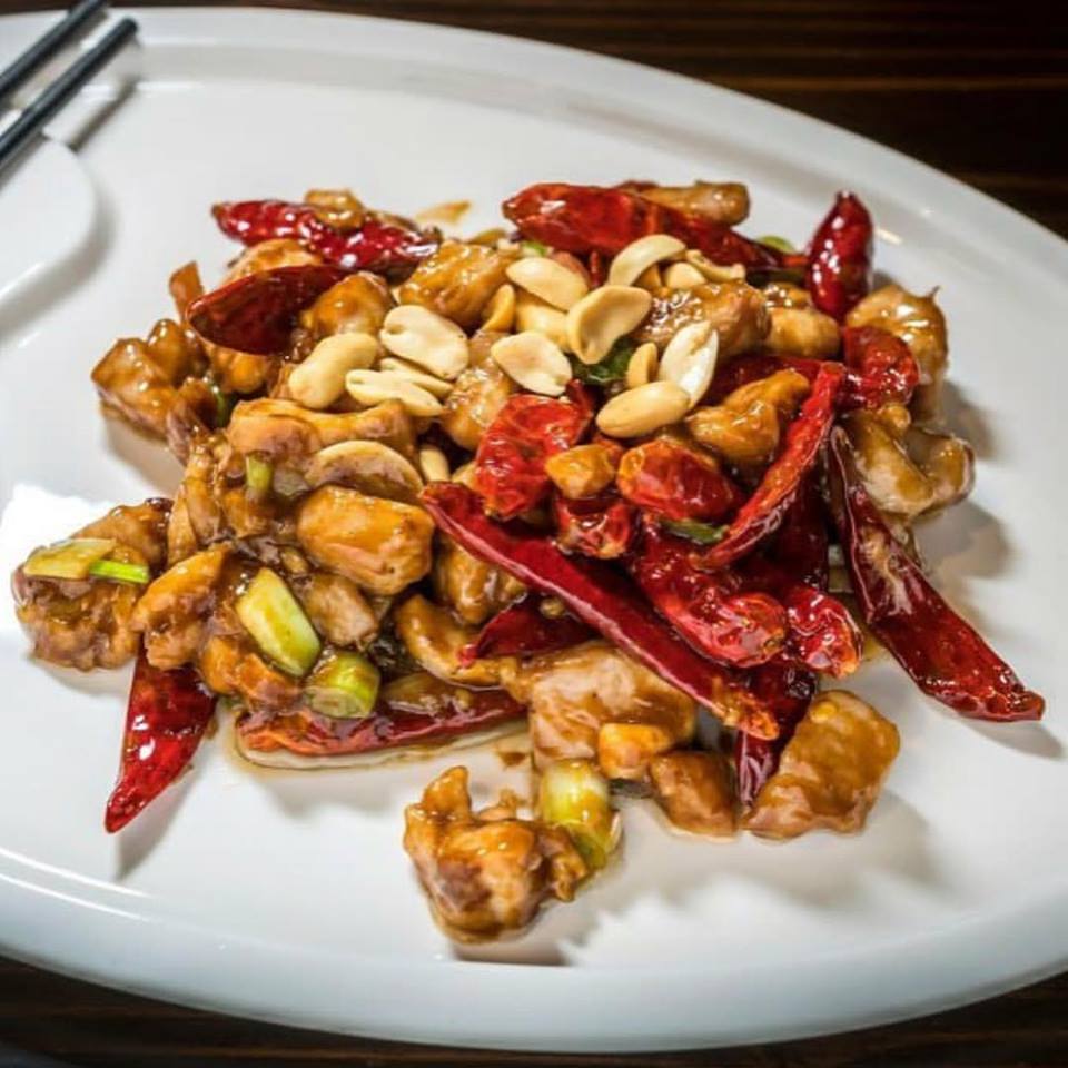 Kung Po Chicken with Hot Pepper Sauce