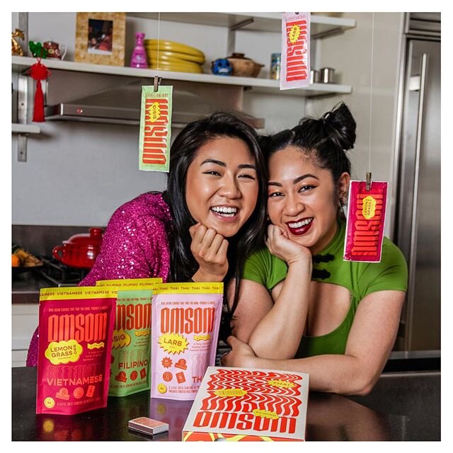 @vanessatpham and @kim_tpham are first-gen Vietnamese-Americans, sisters, and co-founders of @omsom, a brand of Asian pantry staples that have been designed to make cooking your favorite Asian dishes with uncompromised flavors and hard-to-find ingred