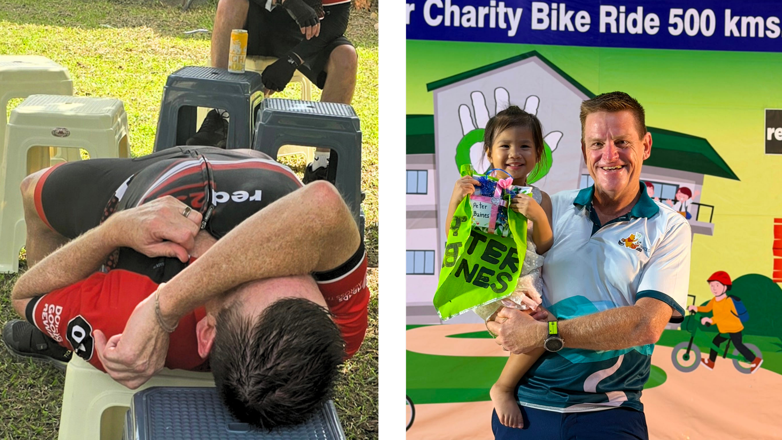 Peter Baines OAM Charity Bike Ride Red23 Thailand 2026