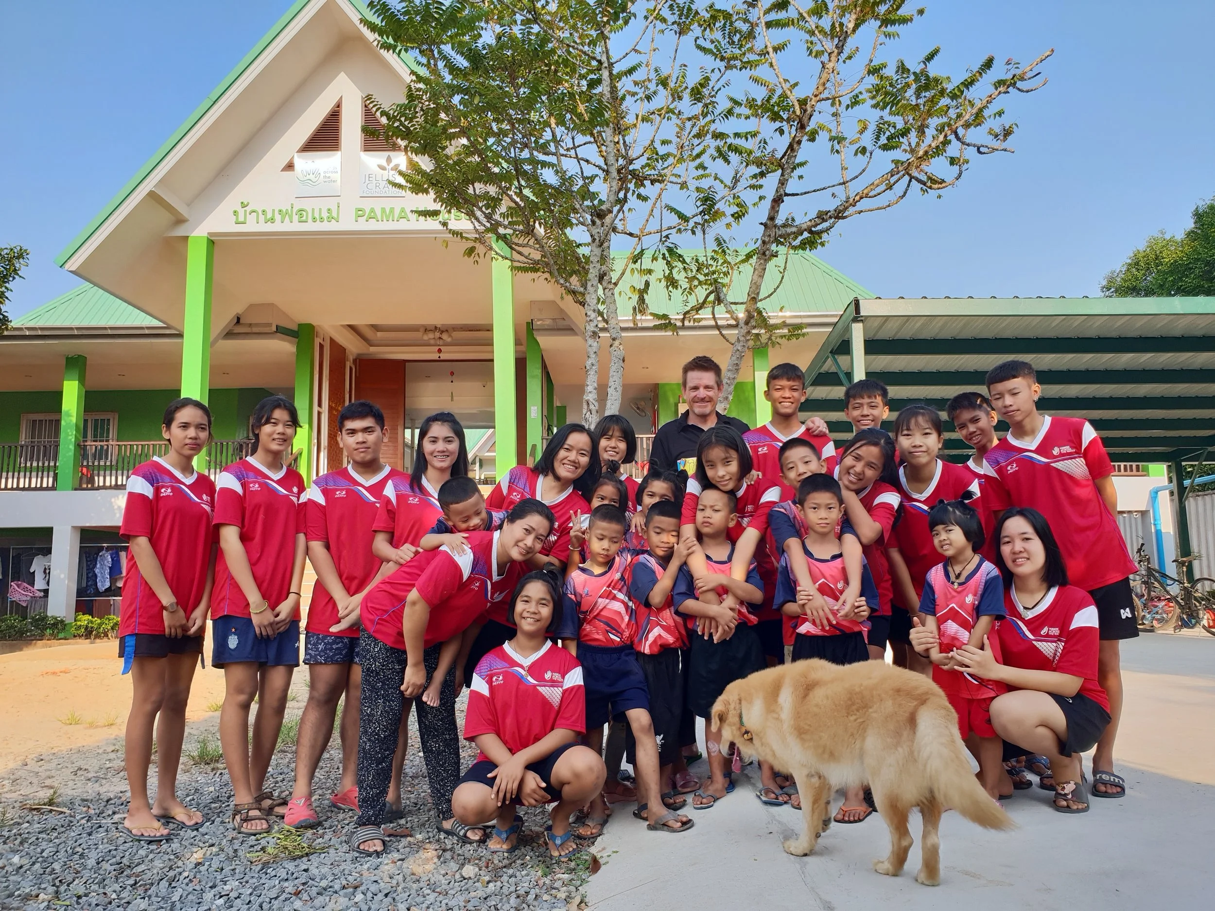 Peter Baines founder of Hands Across the Water in Thailand
