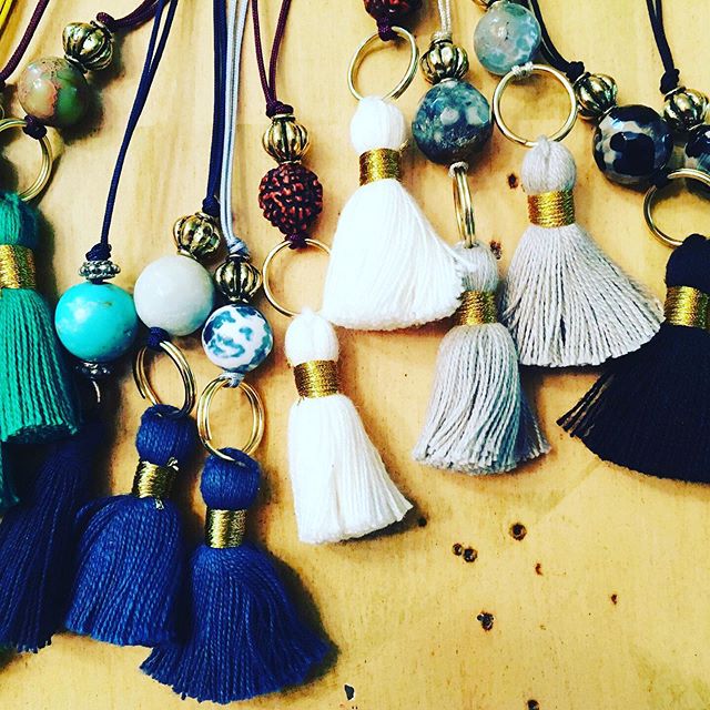Mala Making Kits...The start of a new endeavor.  #malabeads #malamaking #gemstones #inspirationaljewelry #chant #mantra #color #hechoenmexico #tulum #laboroflove #razamestiza