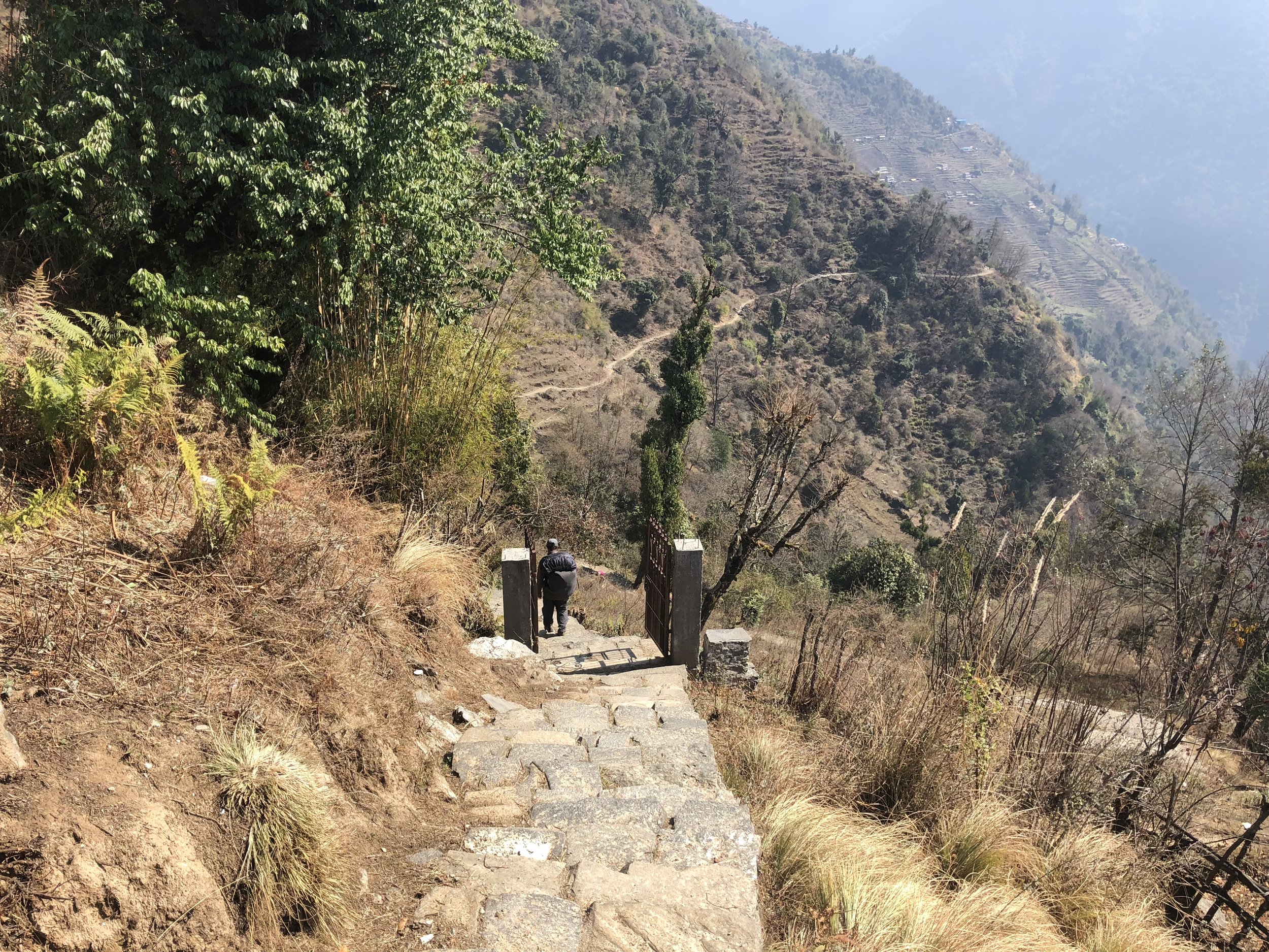 Stairs to Annapurna
