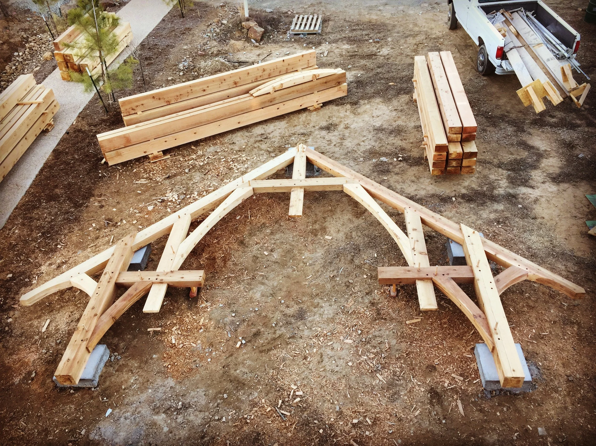 Monastery Timber Frame, Day 4-5