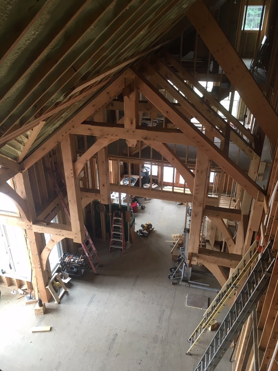 North Wing Trusses