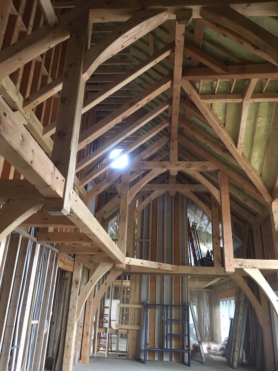 South Wing Trusses