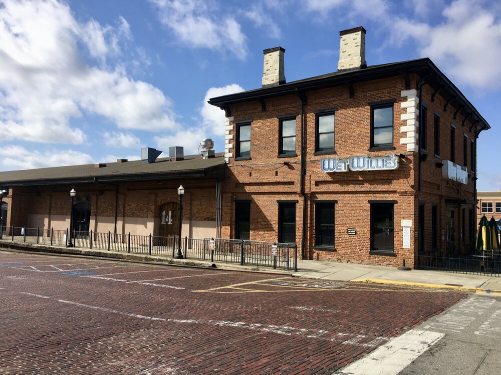  Old rail depot turned restaurant. Fits nicely 