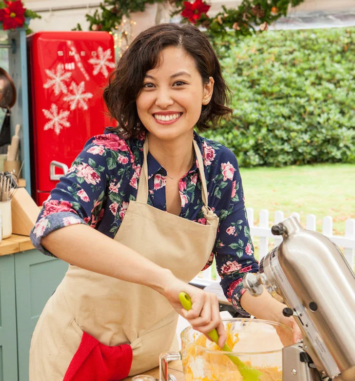 Steph, in 2016 as a finalist contestant on The Great American Baking Show.