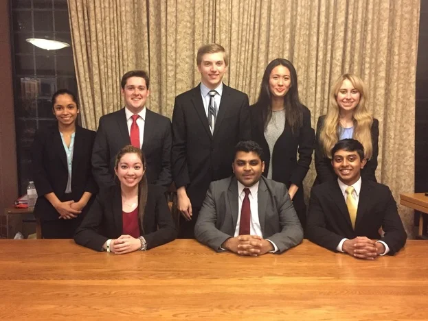 On December 5-6th RUMTA B-Team competed at the 20th annual Yale Invitational Tournament at Yale University. There were 42 teams at the Tournament and the B-Tam matched-up against several competitive teams. 