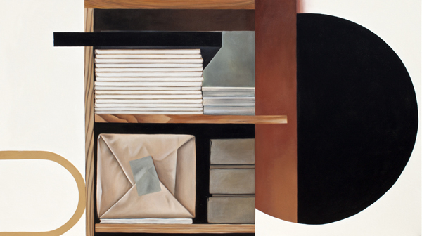 Document X. 2013, oil on canvas, 110cm x 195cm